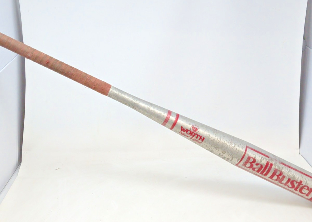 WORTH bat BALLBUSTER 218S softball bat 32in SILVER/RED adult Fast Shipping